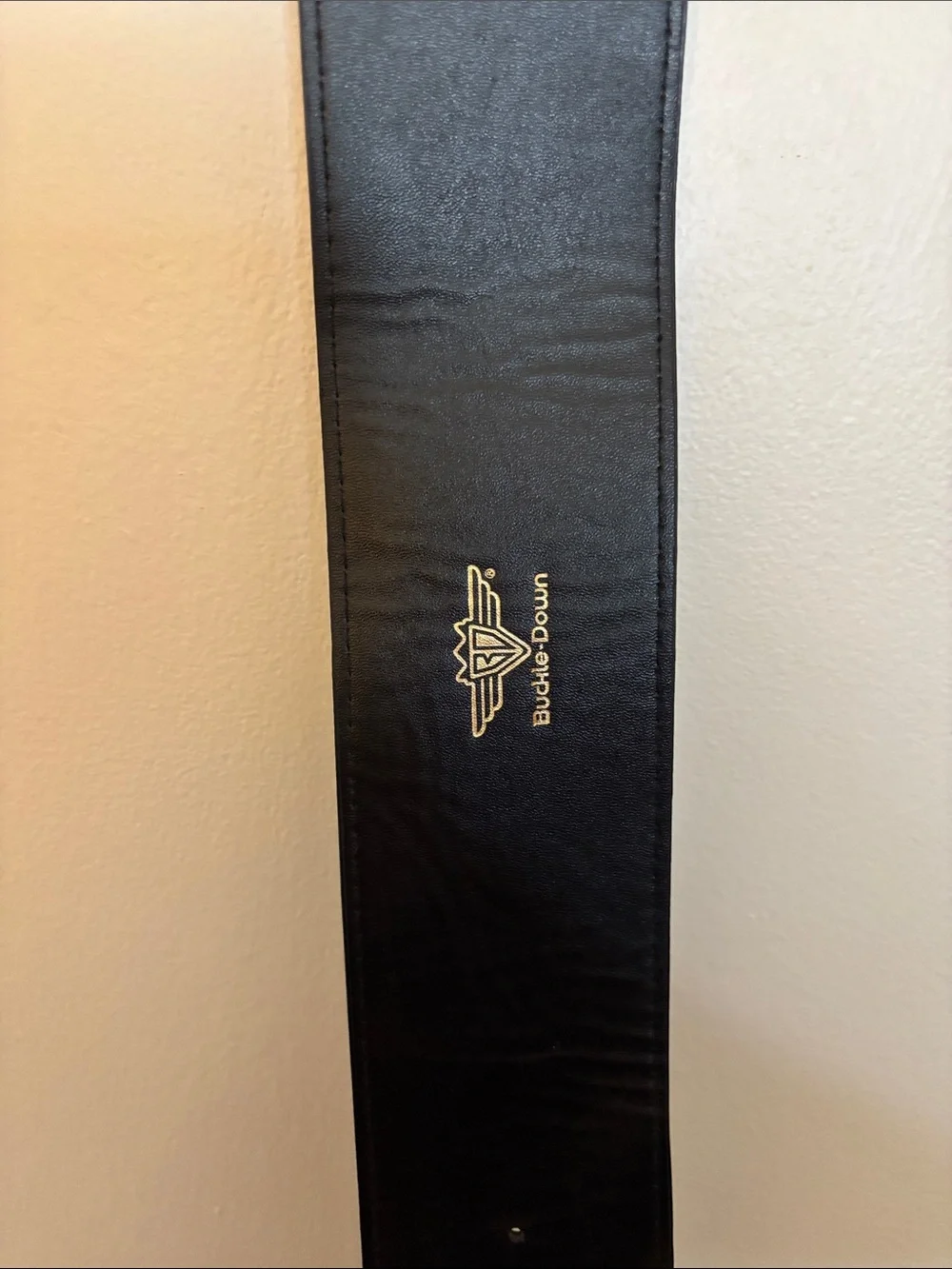 Disney Black women’s Belt with Gold G-Hook Buckle